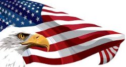 Flag and Eagle